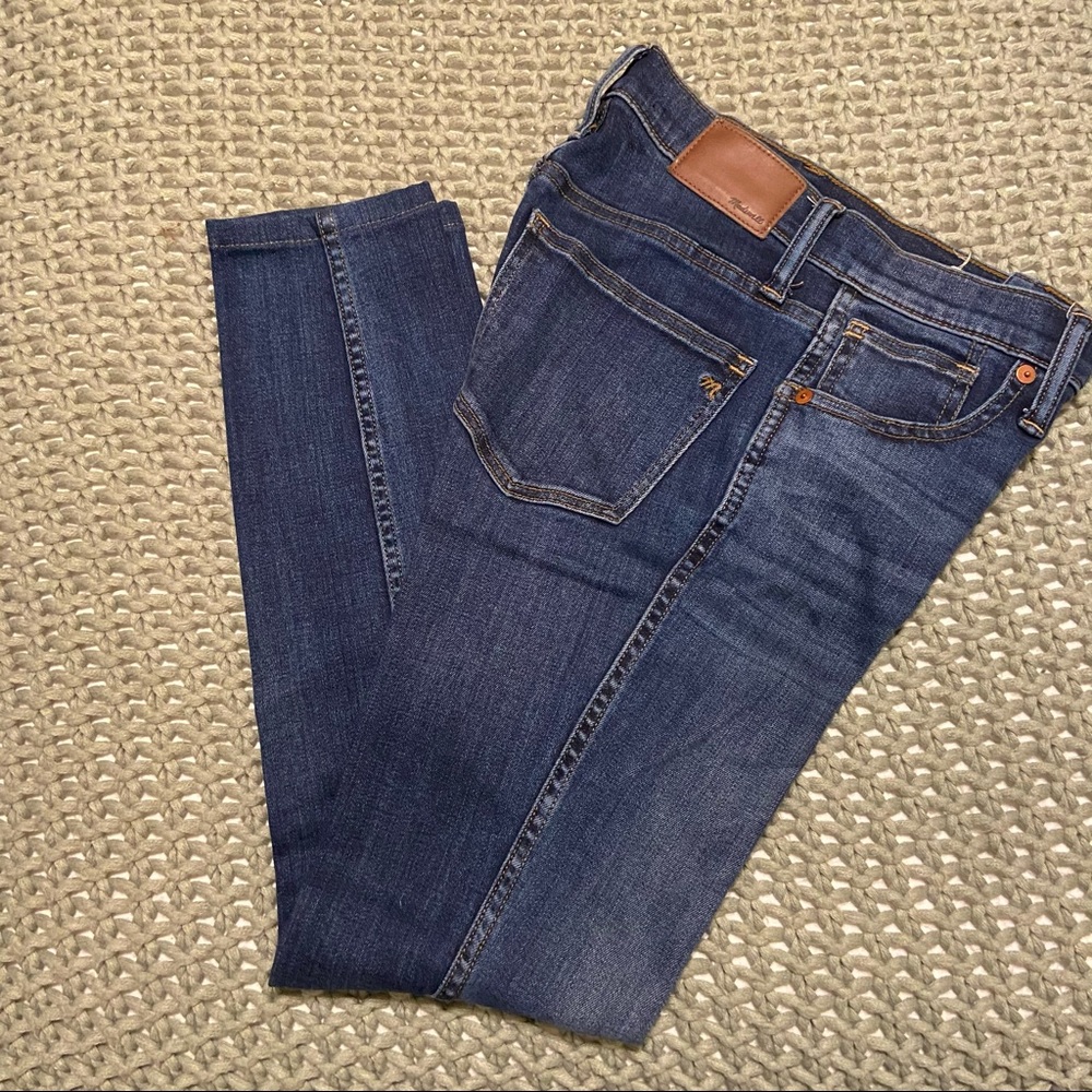 Madewell 10” High-Rise Skinny in Danny Wash